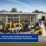 New Holland Construction dealers offering heavy equipment, excavators, and construction machinery with professional support